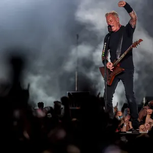 James Hetfield, Sänger und Gitarrist von Metallica.