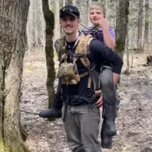 Michigan Junge wald Wildnis