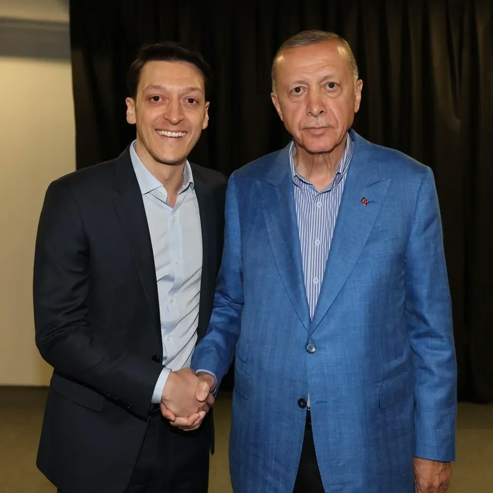 Mesut Özil mit Recep Tayyip Erdogan