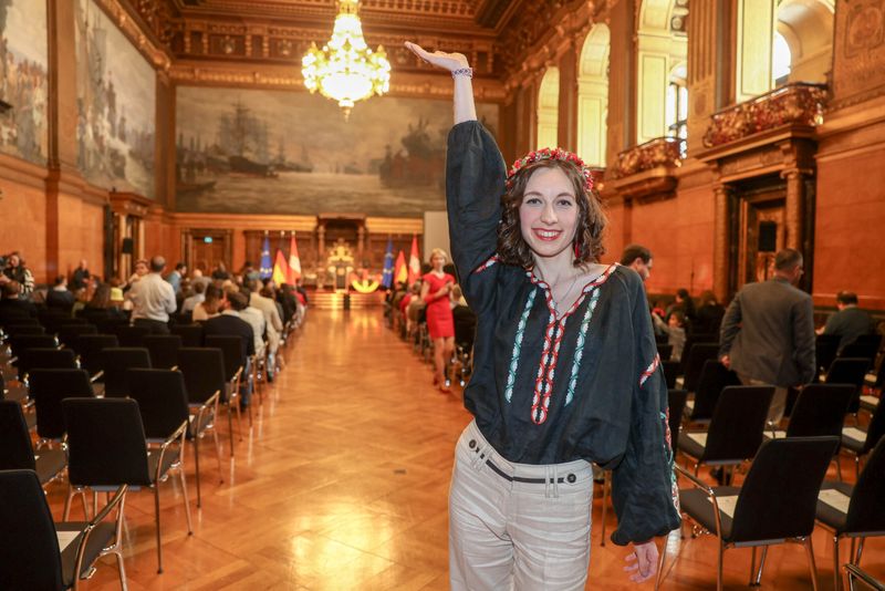 Maria Abramova aus der Ukraine ist jetzt Deutsche