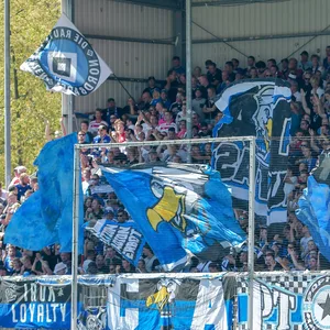 HSV-Fans in Sandhausen