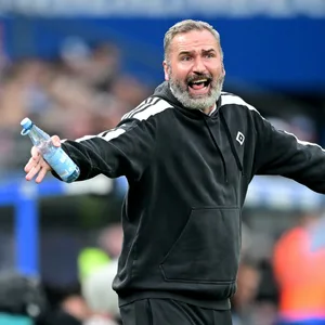 HSV-Trainer Tim Walter ärgert sich