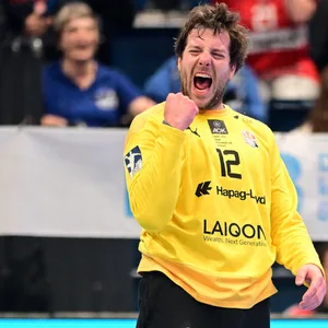Jens Vortmann jubelt