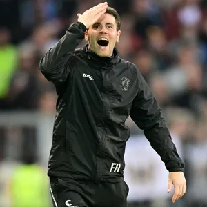 Fabian Hürzeler im Spiel gegen Düsseldorf