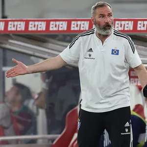 HSV-Trainer Walter ärgert sich in Stuttgart