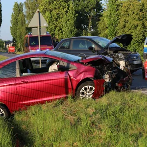 Die zwei am Unfall beteiligten Fahrzeuge.