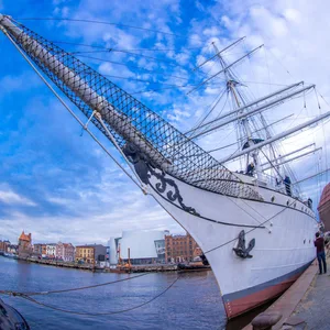 Das frühere Segelschulschiff Gorch Fock 1