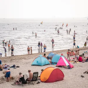 Sommerwetter an der Nordseeküste