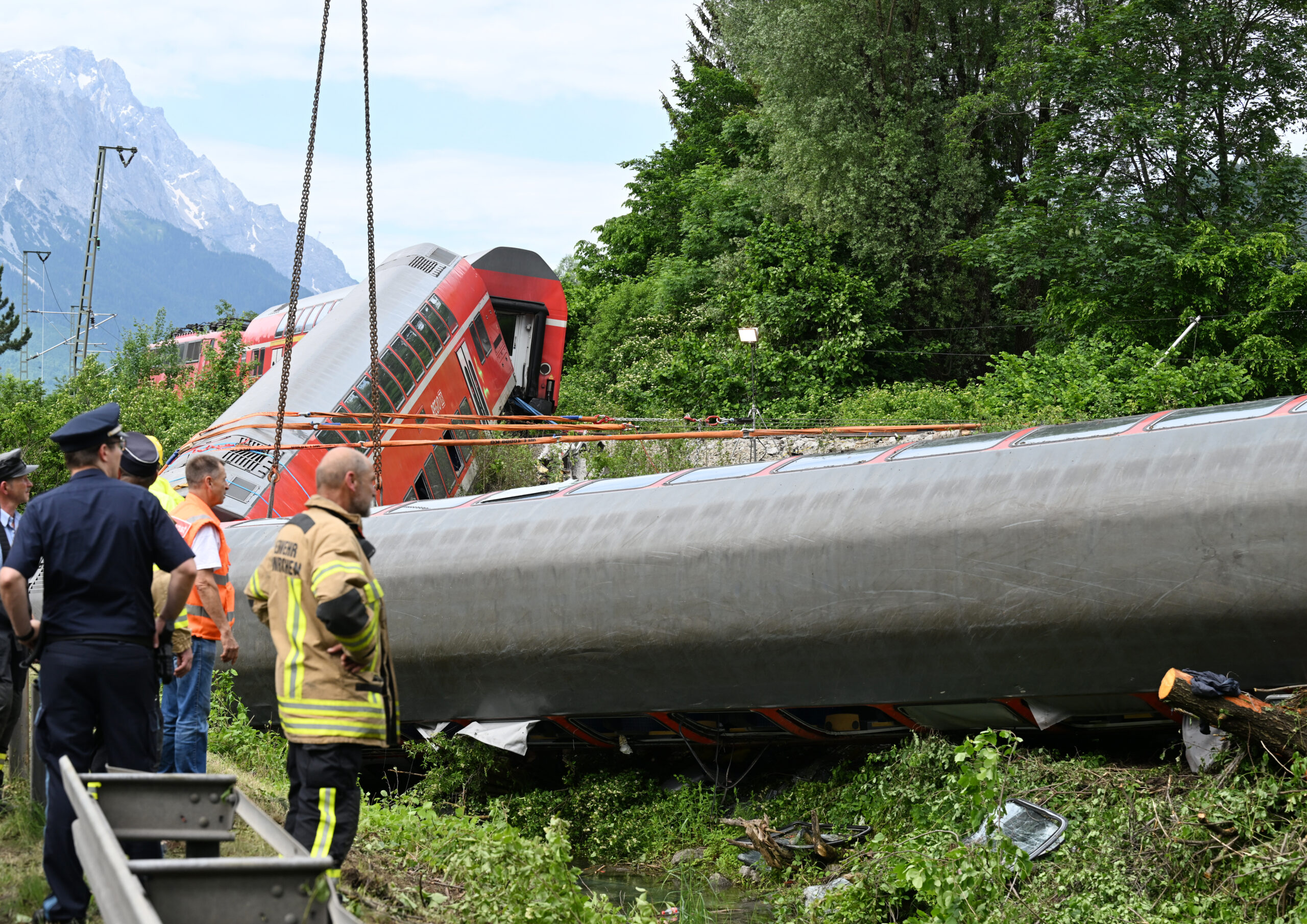 Beim Zugunglück von Garmisch-Partenkirchen kamen fünf Menschen ums Leben.