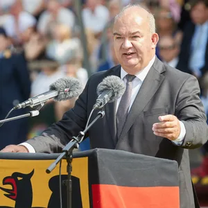 Uni-Präsident Klaus Beckmann (Archivbild) nennt die Investition „dringend notwendig“.