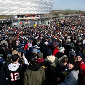 NFL-Fans in München