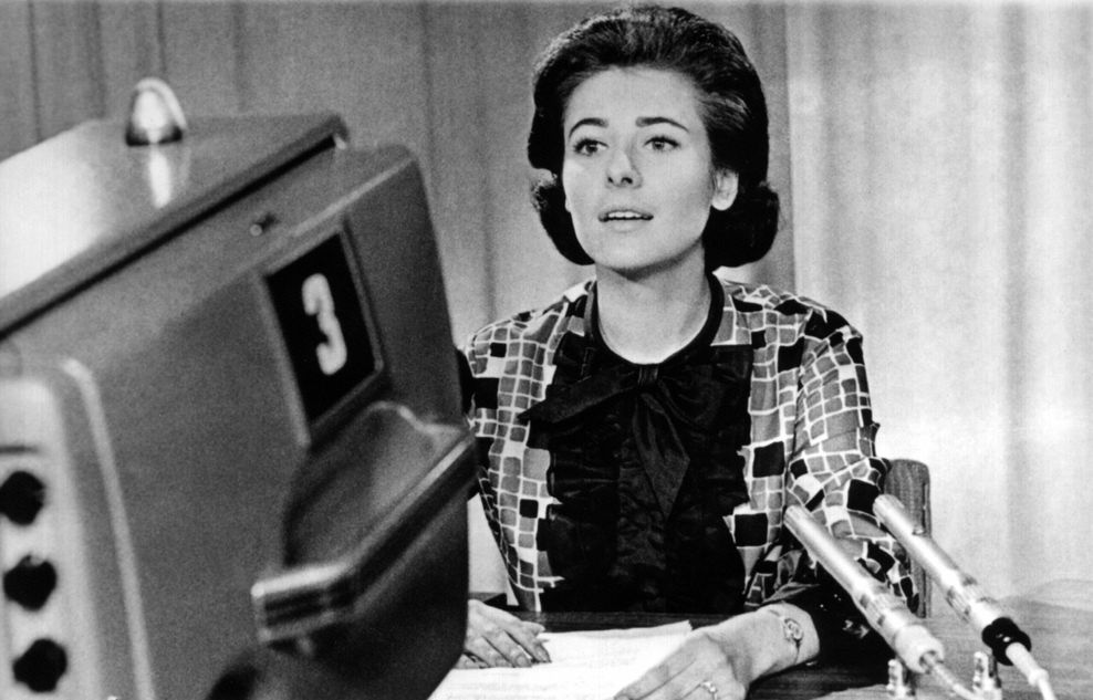 Edelgard Stössel gehörte im ZDF zu den TV-Ansagerinnen der ersten Stunde. (Archivbild)