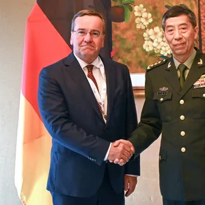 Verteidigungsminister Boris Pistorius (SPD) trifft sich mit dem chinesischen Verteidigungsminister General Li Shangfu.