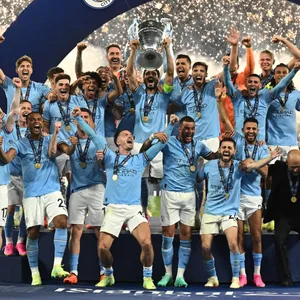 Manchester City feiert den Champions-League-Triumph