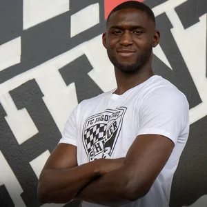 Daouda Beleme bei der Vorstellung beim FC Ingolstadt