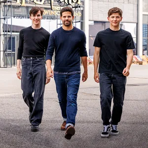 Josef Ellers (m.) spielt bald an der Seite von Fabien Koller (l.) und Mattis Moll (r.) im Hamburger Harry Potter-Musical.