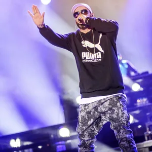 Sido live auf dem Splash! Festival 2017 auf der Halbinsel Ferropolis. (Archivbild)