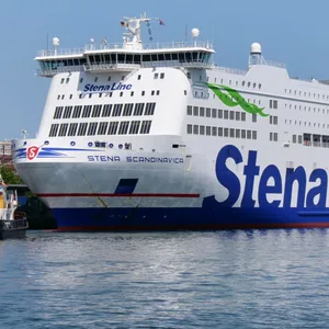 Autofaehre der Schwedischen Rederei Stena Line