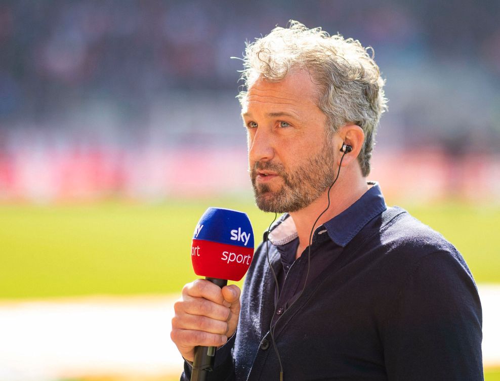 Roger Stilz bei einem TV-Interview
