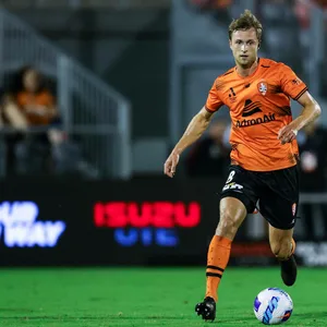 Matti Steinmann im Trikot von Brisbane Roar