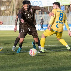 Elias Saad im Regionalliga-Duell mit Atlas Delmenhorst
