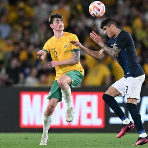 Connor Metcalfe im Länderspiel Australiens gegen Ecuador.