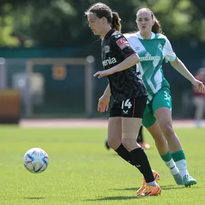 Juliane Wirtz im Spiel gegen SV Werder Bremen.