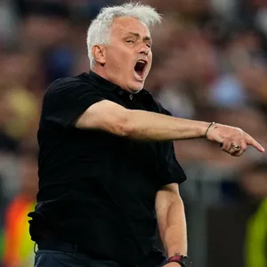 Jose Mourinho während des Europa-League-Endspiels