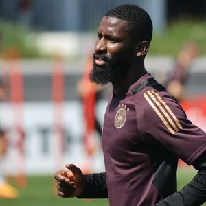 Antonio Rüdiger beim DFB-Training