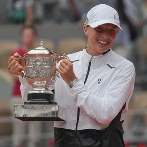 Iga Swiatek nach dem Gewinn bei den French Open