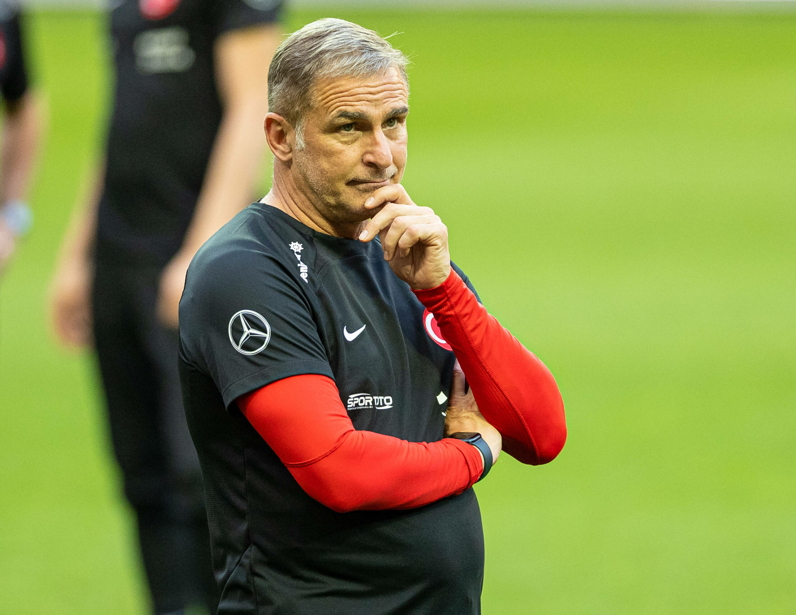 Stefan Kuntz im Training der türkischen Nationalmannschaft