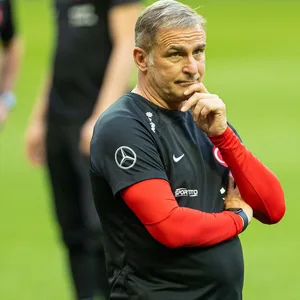 Stefan Kuntz im Training der türkischen Nationalmannschaft