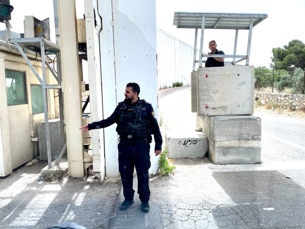 Israelischer Checkpoint