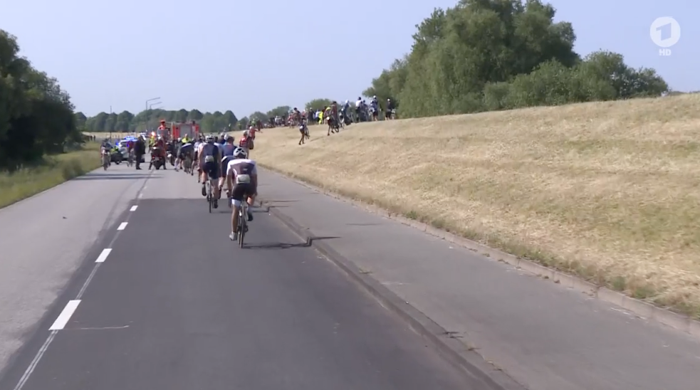 Unfall beim Ironman in Hamburg