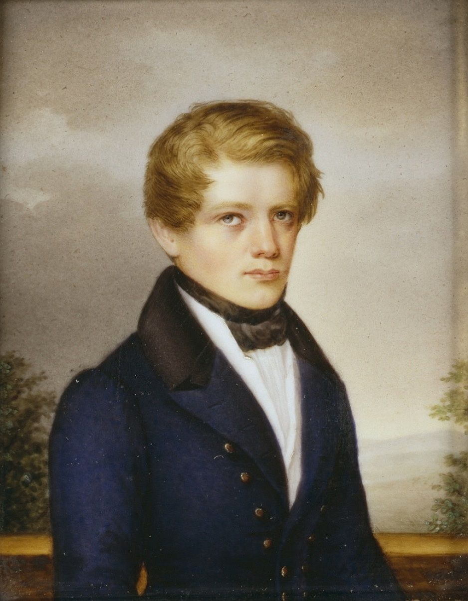 Otto von Bismarck als 18-jähriger Student