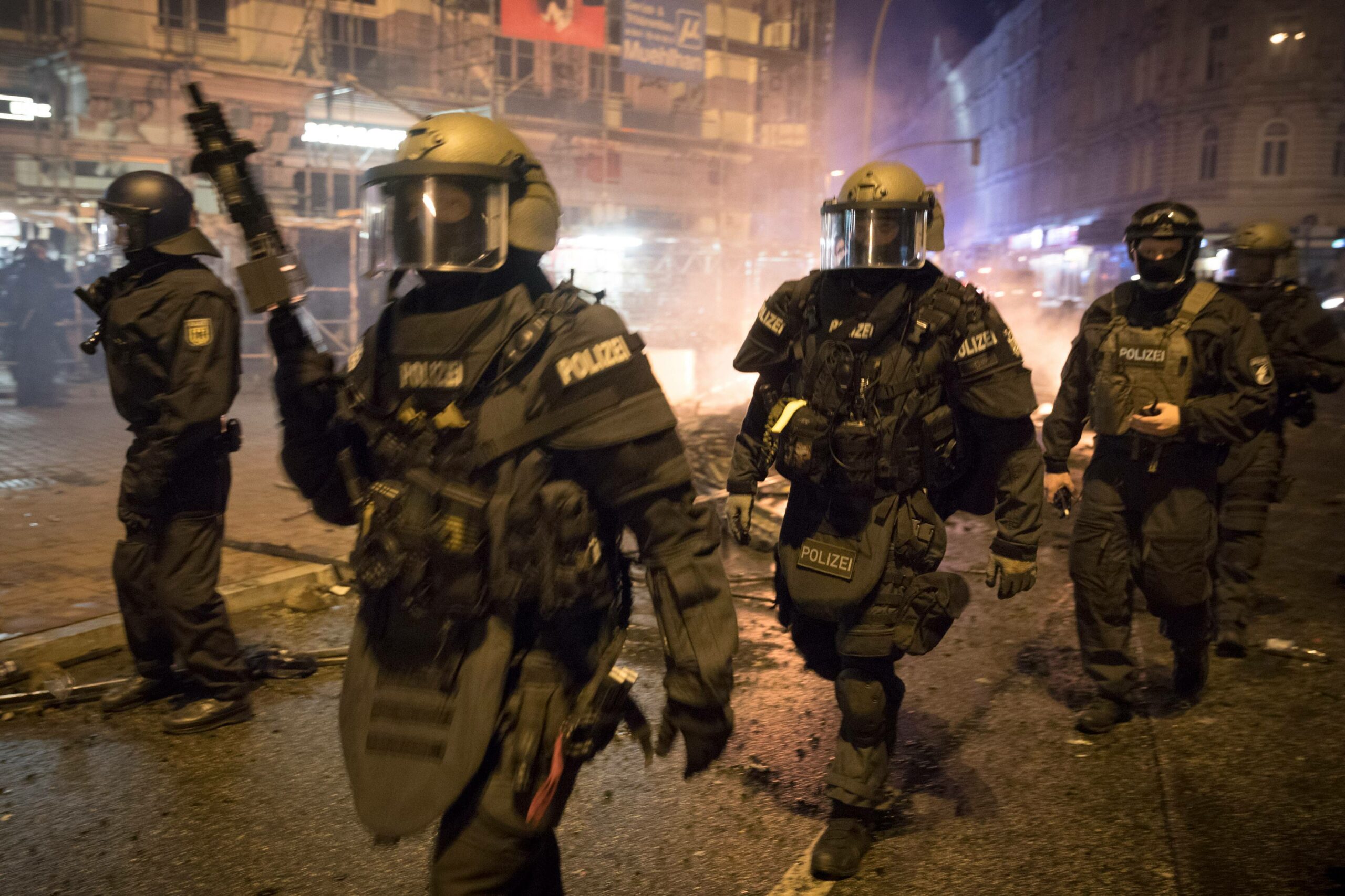 Polizeieinsatz bei den G20-Ausschreitungen