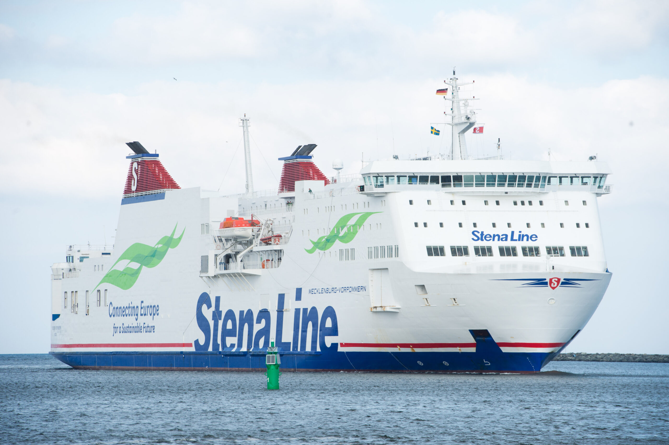 Eine Fähre der Reederei Stena Line (Symbolbild).