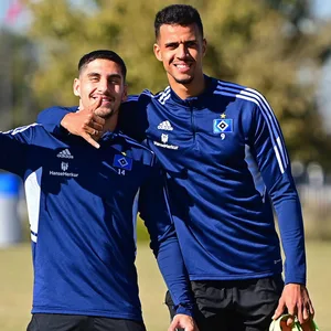 Ludovit Reis und Robert Glatzel