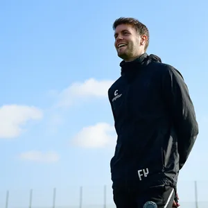 Fabian Hürzeler im St. Pauli-Training
