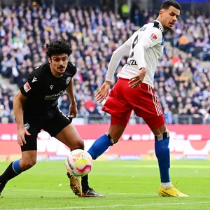Bielefeld gegen den HSV