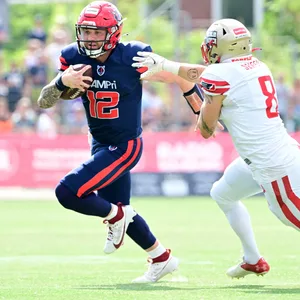 Preston Haire von den Hamburg Sea Devils