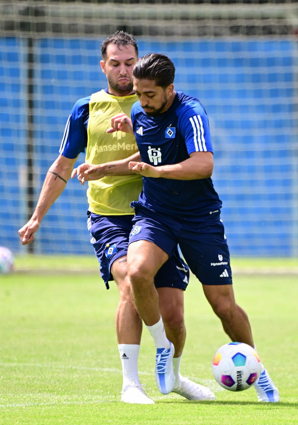 Levin Öztunali und Immanuel Pherai