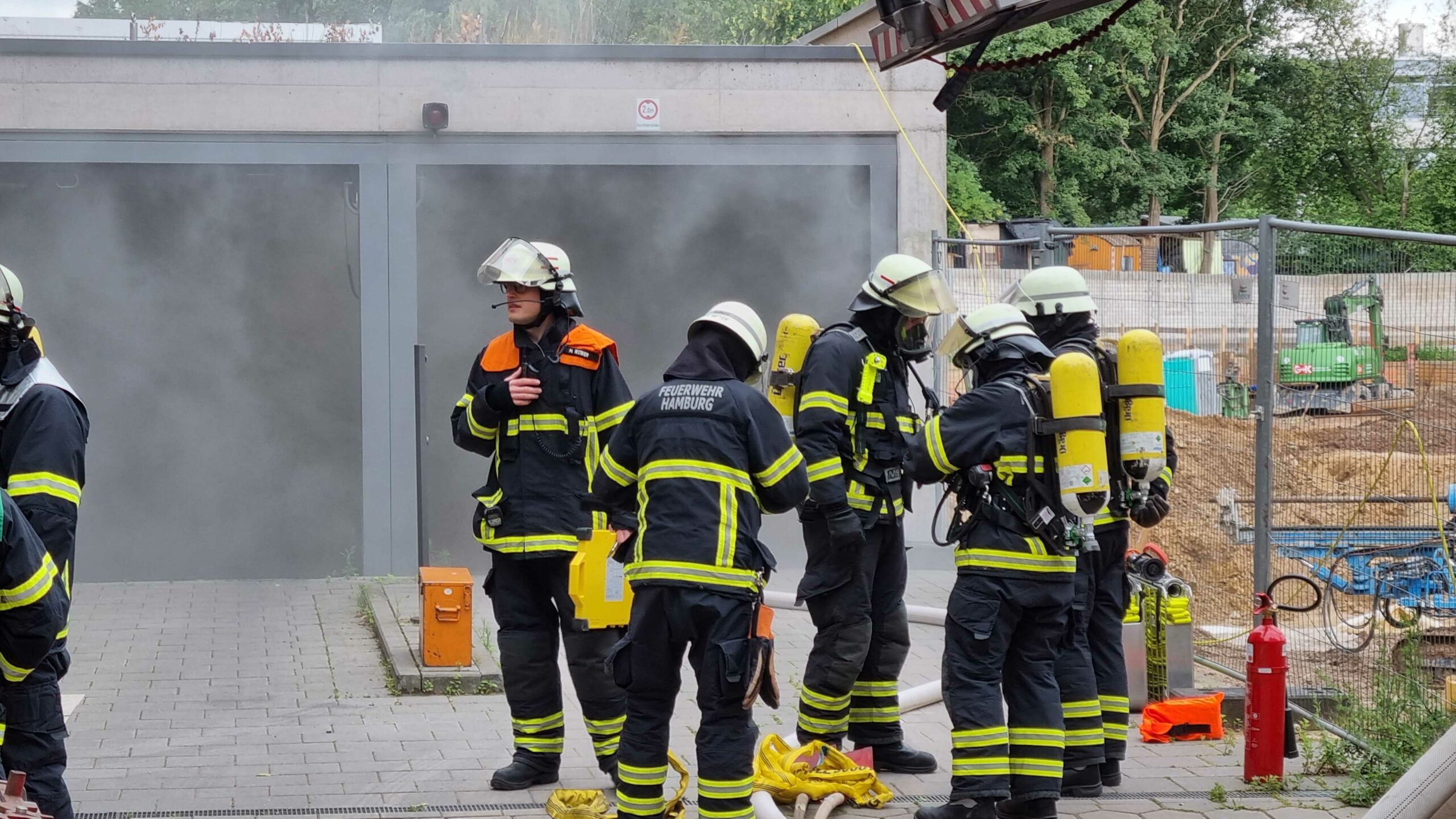 Feueralarm im MOPO-Haus