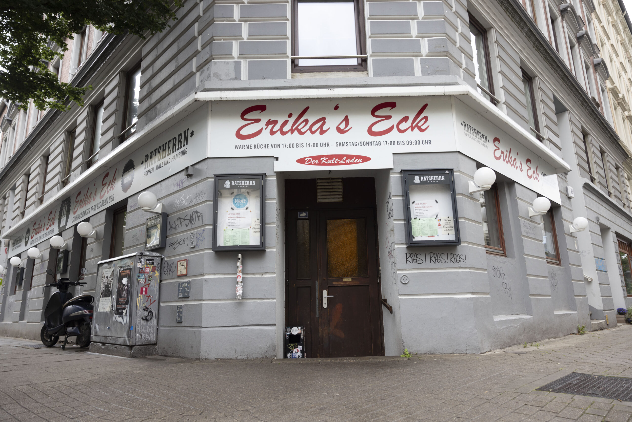 „Erikas Eck“ an der Sternstraße ist Kult.