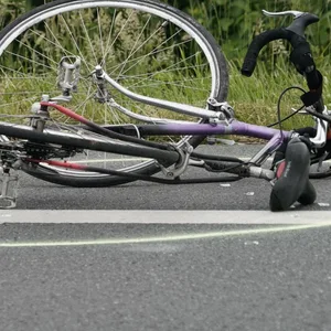 Zerbeultes Fahrrad