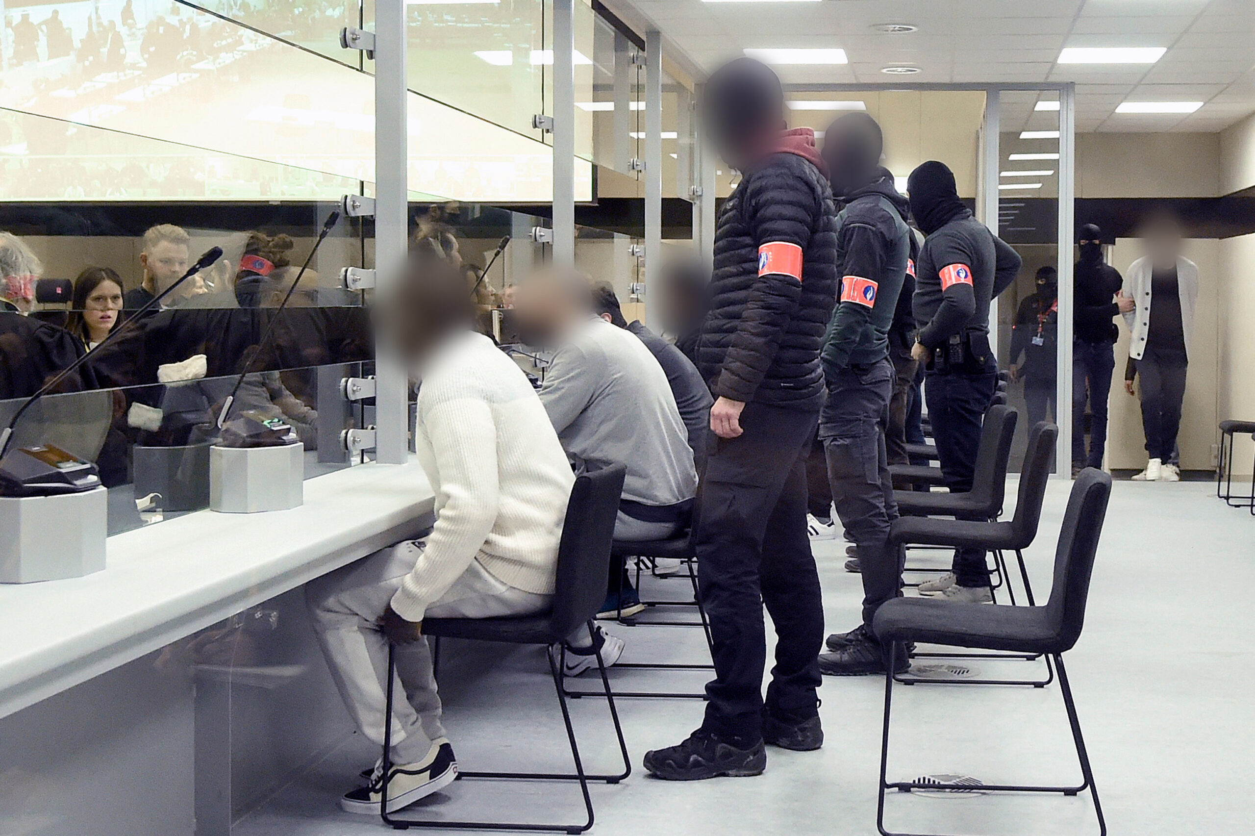 Mehrere der Angeklagten im Terrorprozess von Brüssel (Archivbild) sind schuldig gesprochen worden.