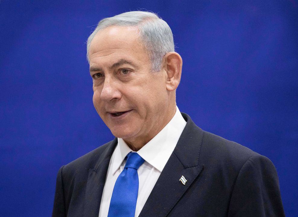 Aufnahme von Netanjahu