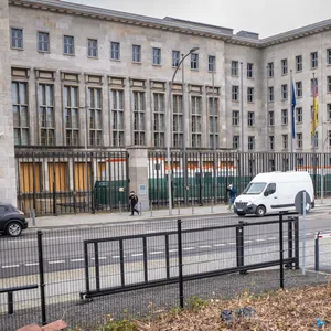 Das Bundesfinanzministerium in Berlin: Hier gab es am Dienstagabend einen Großeinsatz der Polizei.