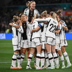 Die DFB-Frauen jubeln