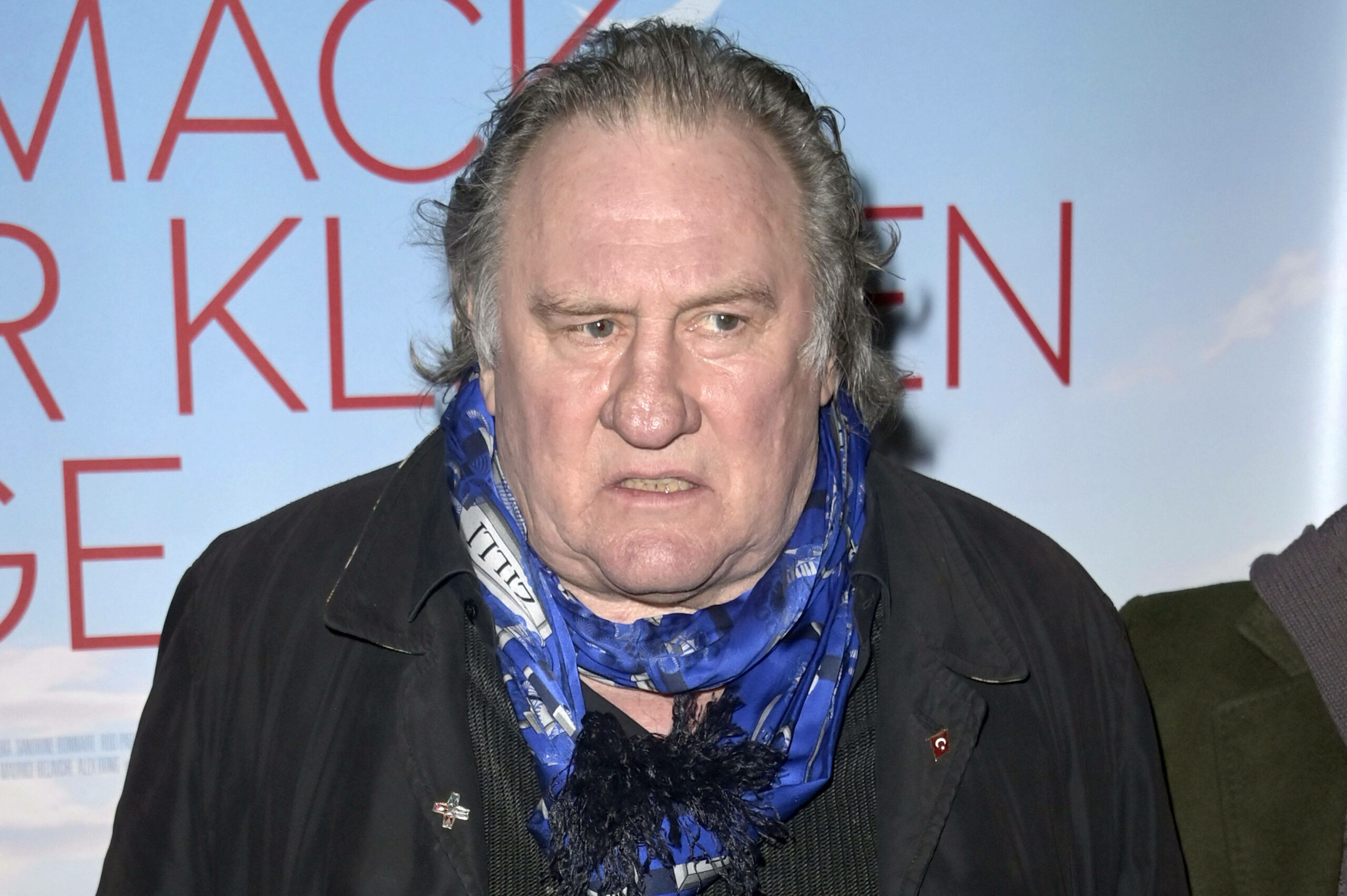 Aufnahme von Skandal-Schauspieler Gérard Depardieu bei einer Filmpremiere im Januar 2023